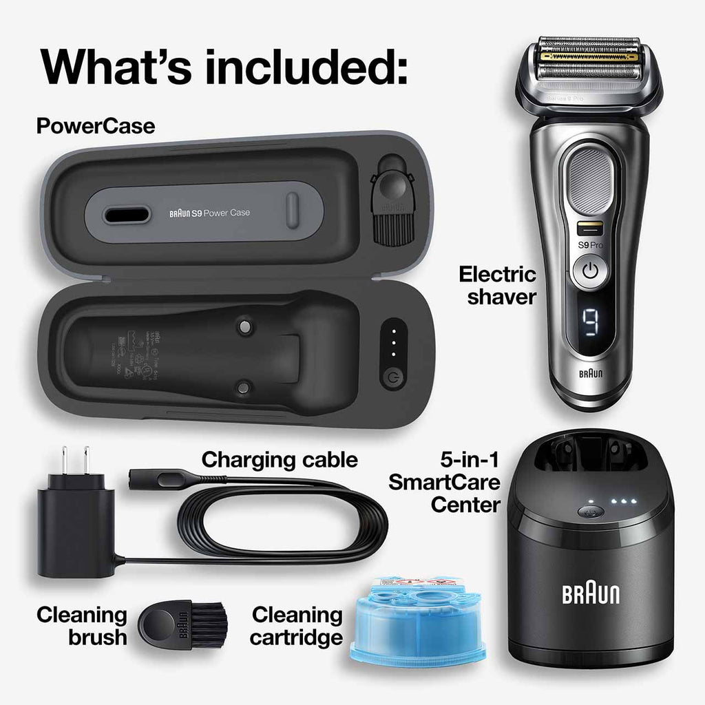 Series 9 Pro 9477cc Men's Electric Shaver with PowerCase
