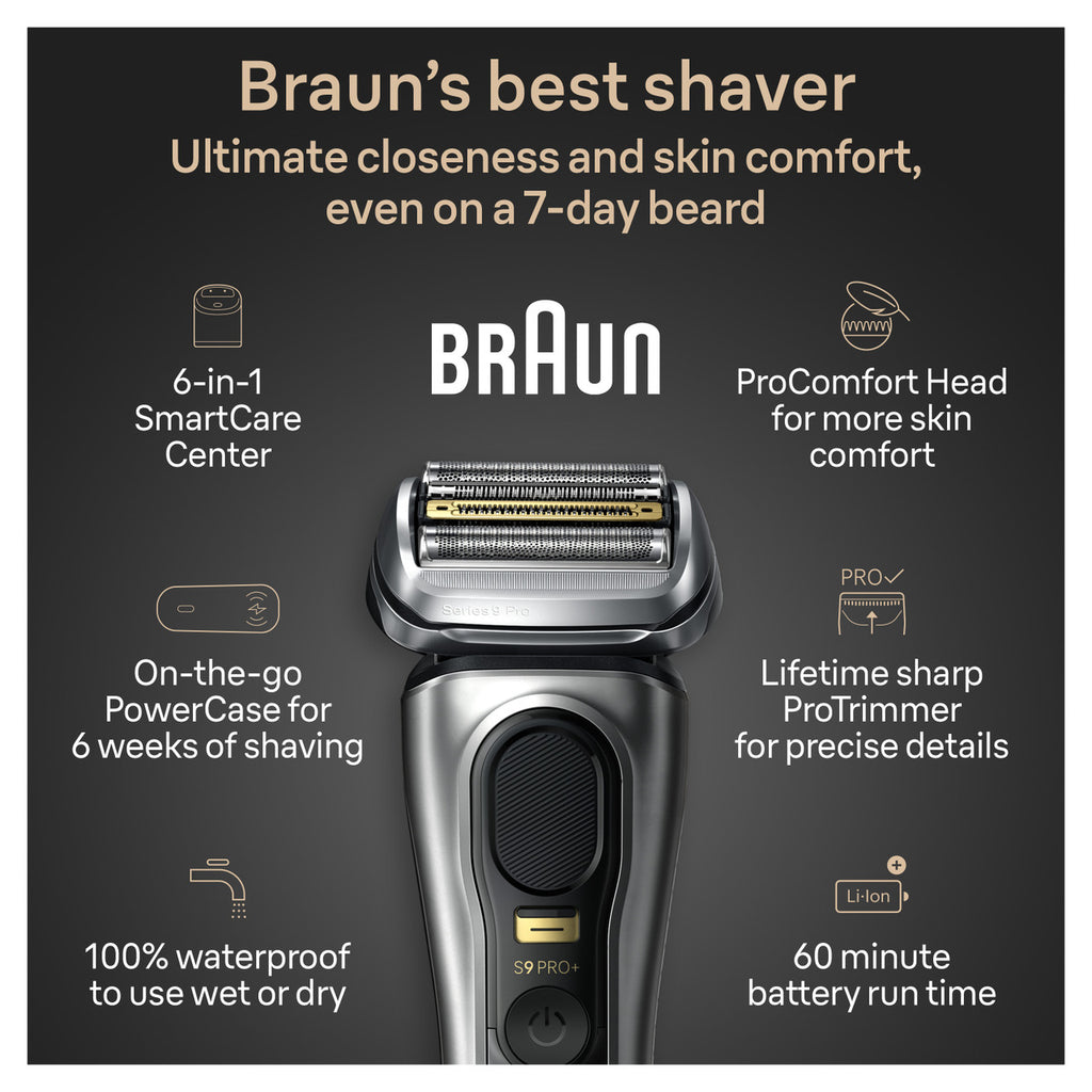 Series 9 Pro Comfort 9599cc Shaver Bundle with PowerCase