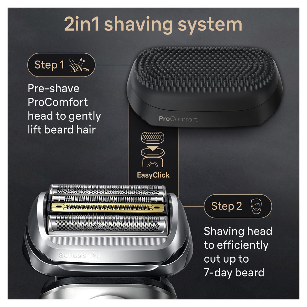 Series 9 Pro Comfort 9599cc Shaver Bundle with PowerCase