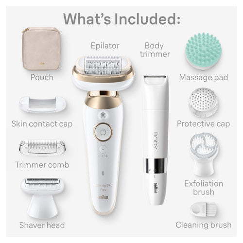 Silk-epil 9 Flex SkinSpa 9-481 3D Wet & Dry Epilator