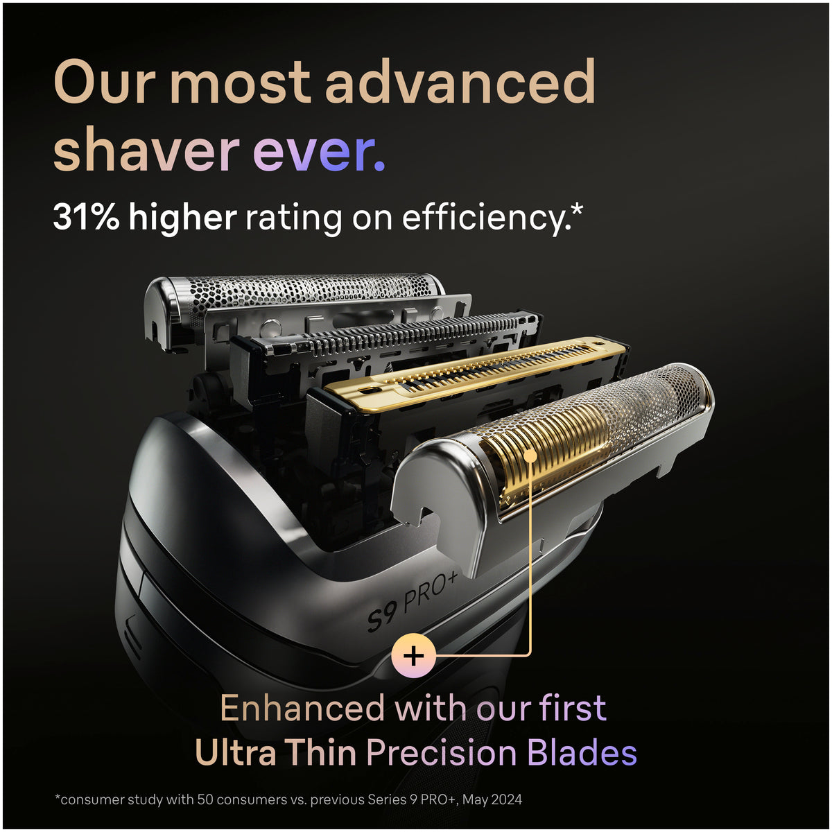 Series 9 Pro Plus 9677cc Shaver with PowerCase