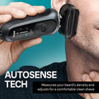 Series 7 7085cc Black Electric Shaver with Stubble Trimmer