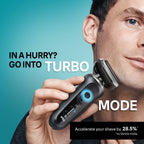 Series 7 7085cc Black Electric Shaver with Stubble Trimmer