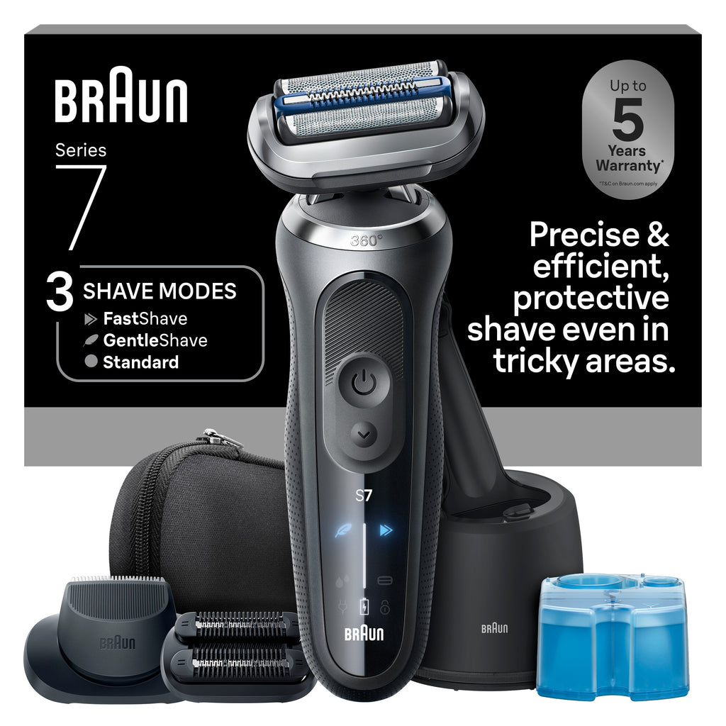 Series 7 Electric Shaver for Men with SmartCare – 7185cc