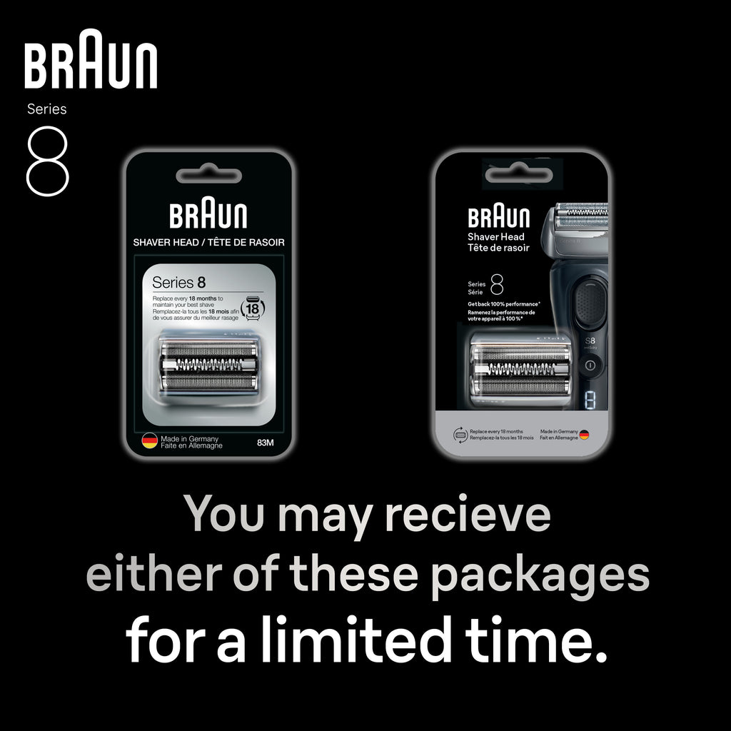 Series 8 83m Silver Shaver Head Replacement