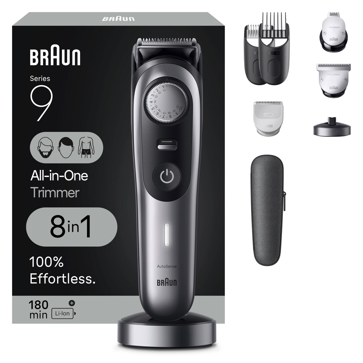 Braun All‑in‑One Trimmer AIO9430 Multi Grooming Kit
