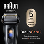 Braun NEVO 11000c Premium Men's Electric Shaver in Silver