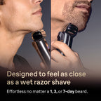 Braun NEVO 11000c Premium Men's Electric Shaver in Silver