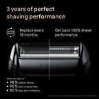 NEVO-B Original Shaver Replacement Head for Braun NEVO